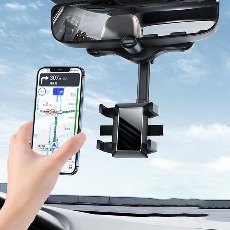 Rearview Mirror Phone Holder